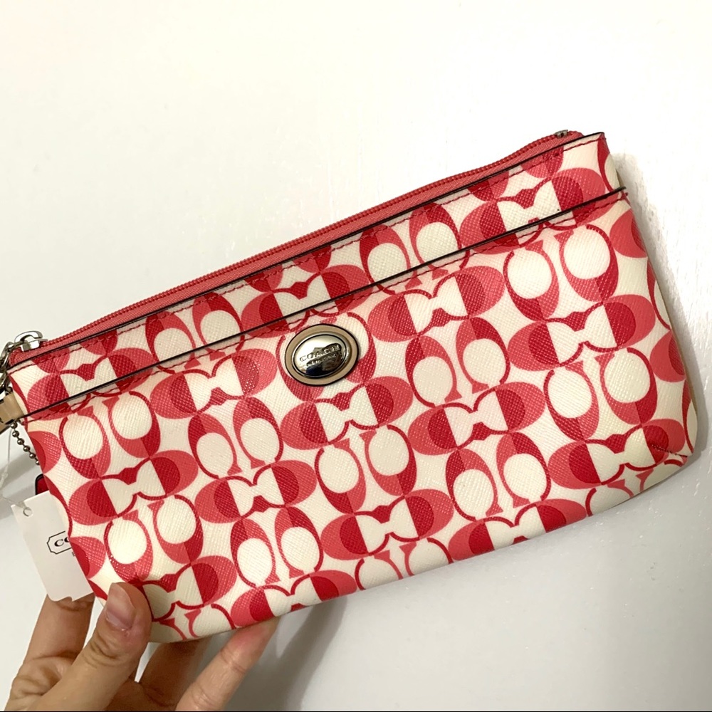 Coach Pink Wristlet